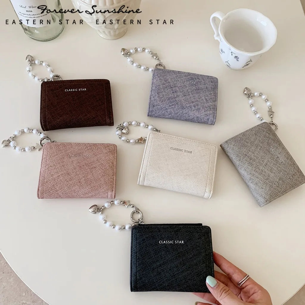Women's PU Leather Bi-Fold Wallet – Large Capacity Card Purse Bi-Fold Wallet SWANS