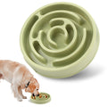 SWANS Pet Slow Feeder Bowl – Non-Slip for All Pet Sizes Slow Feeder Bowl SWANS GREEN