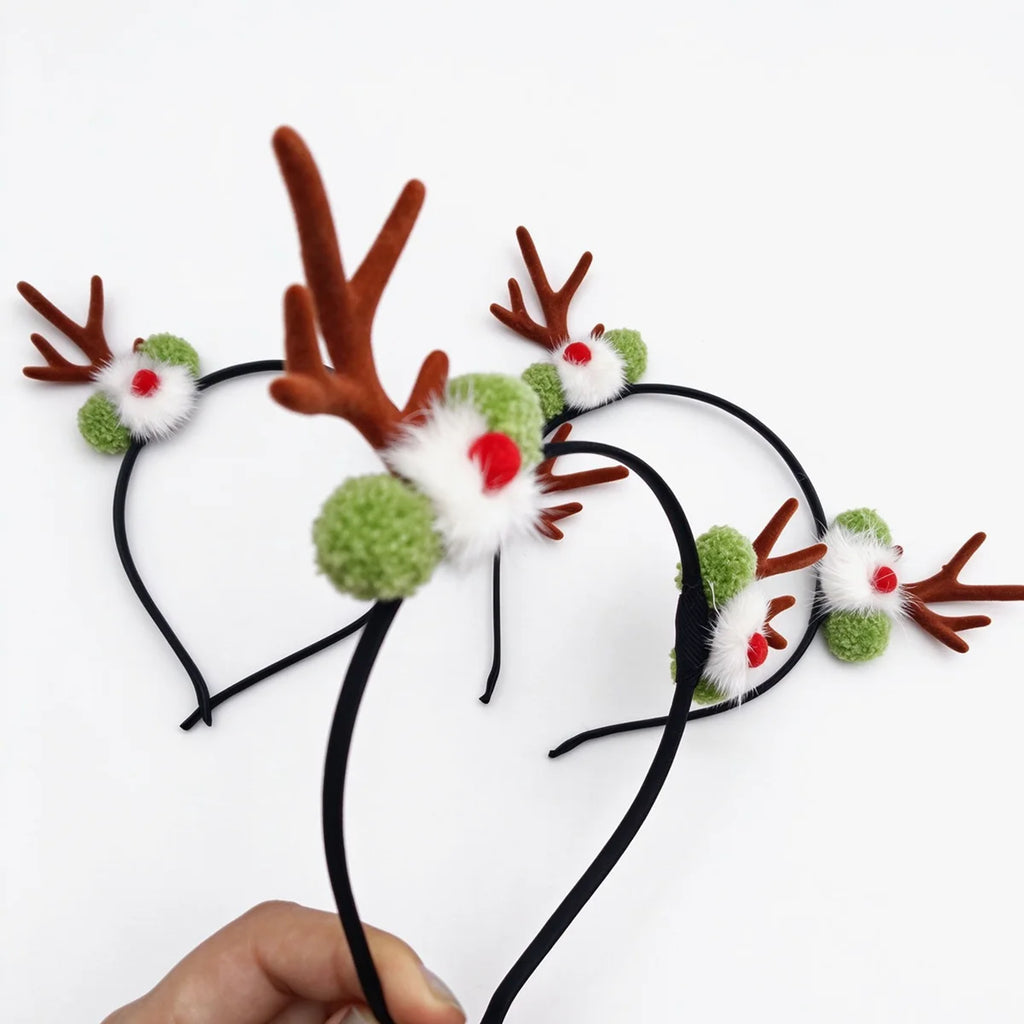 Christmas Reindeer Antler Headband for Kids & Adults Festive Headband SWANS