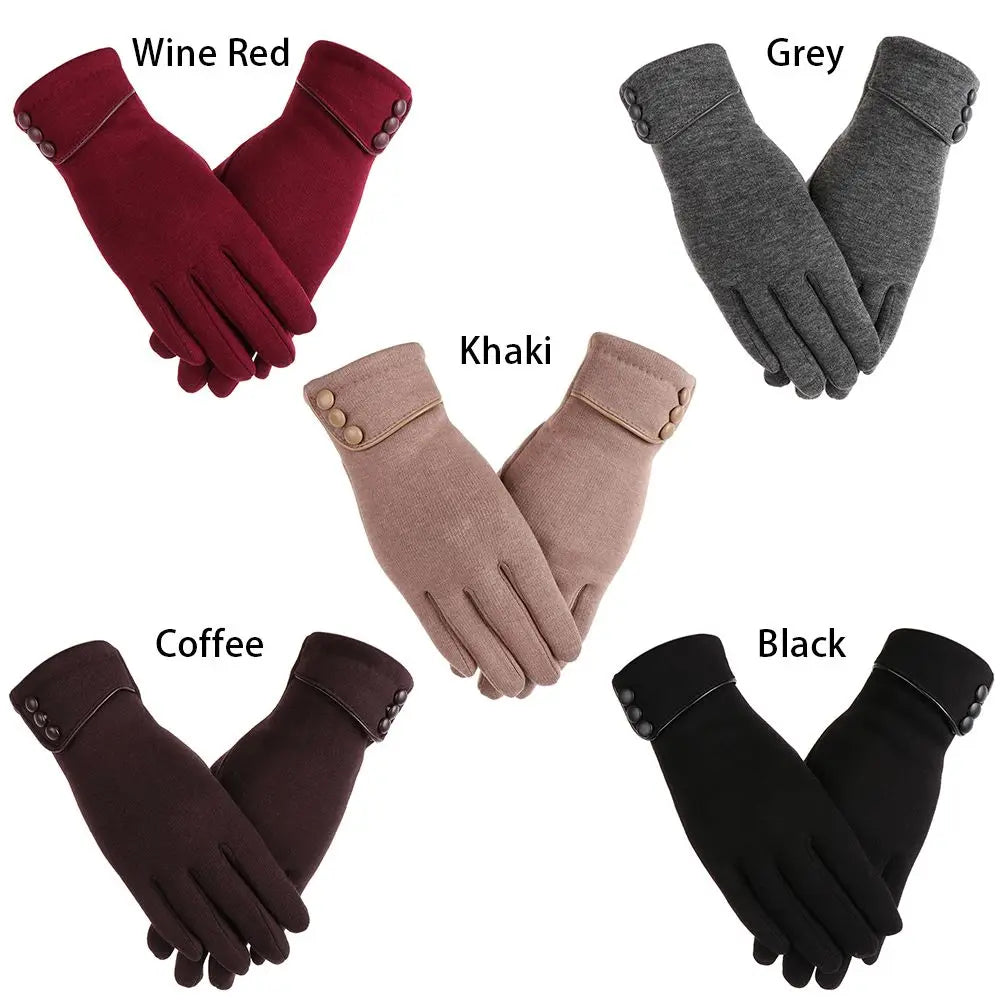 Women's Windproof Touch Screen Winter Gloves – Velvet Warm Winter Touch Gloves SWANS