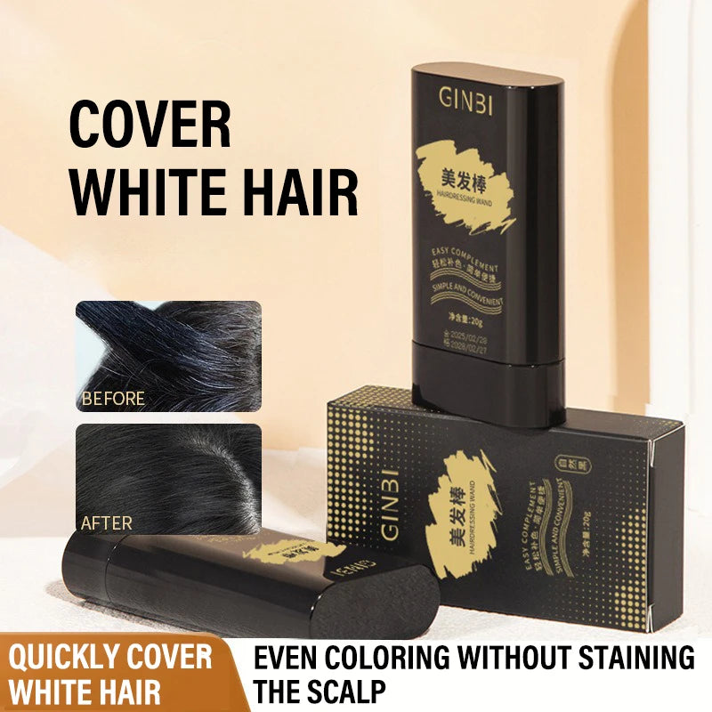 Comb Hair Color Stick – Instant Root Touch-Up, Non-Greasy Hair Color Stick SWANS