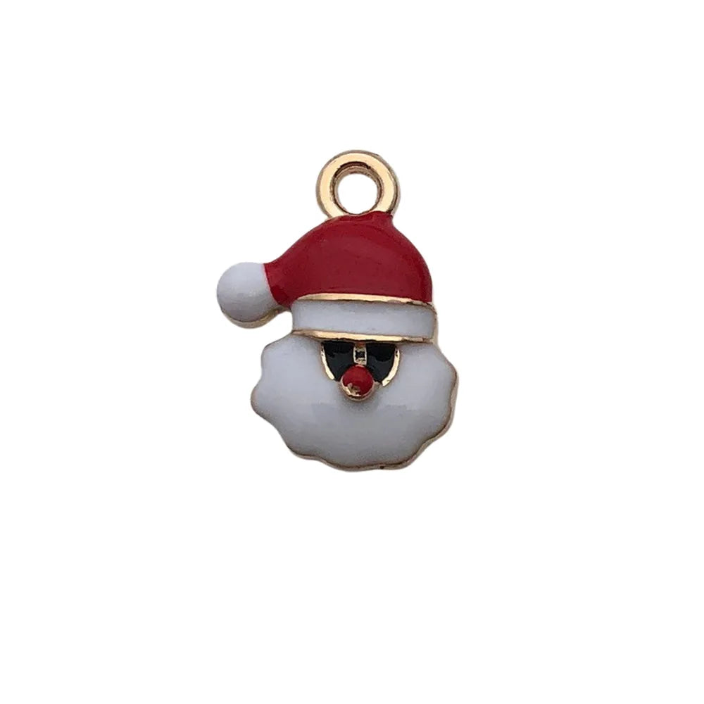 Christmas DIY Jewelry Charms – Santa, Tree & Snowflake Pendants DIY Jewelry Charms SWANS J-12x18mm