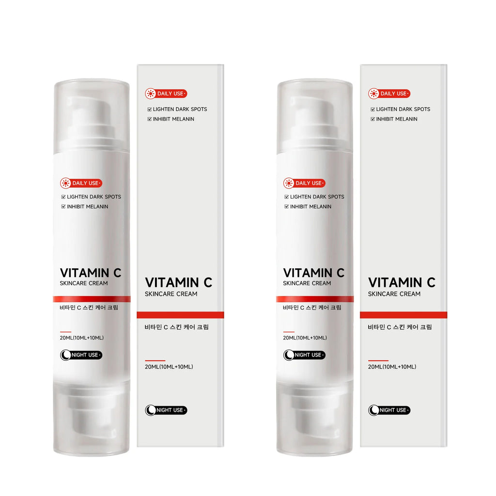 SWANS Vitamin C Day & Night Cream – Brightening & Hydrating Brightening Face Cream SWANS 2pcs