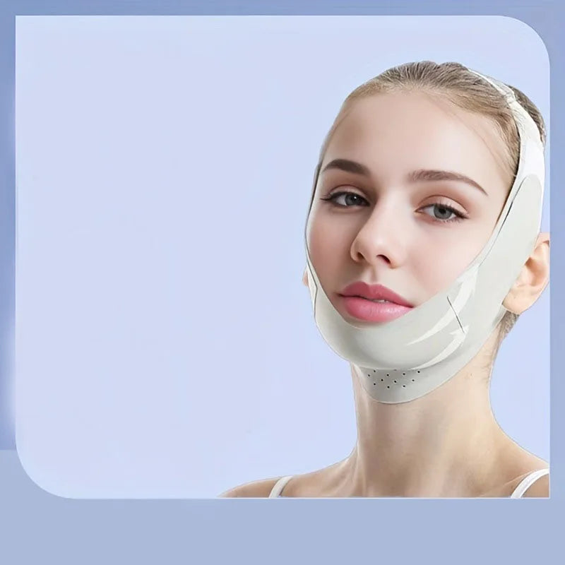 V-Shape Face Lifting Strap – Adjustable Slimming Bandage Face Lifting Strap SWANS