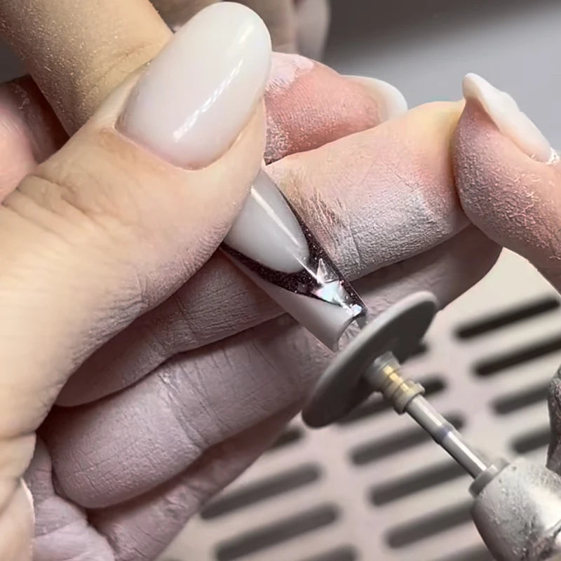 Diamond Electric Nail Drill Bit – Metal Cuticle Cutter & Grinder Nail Drill Bit SWANS