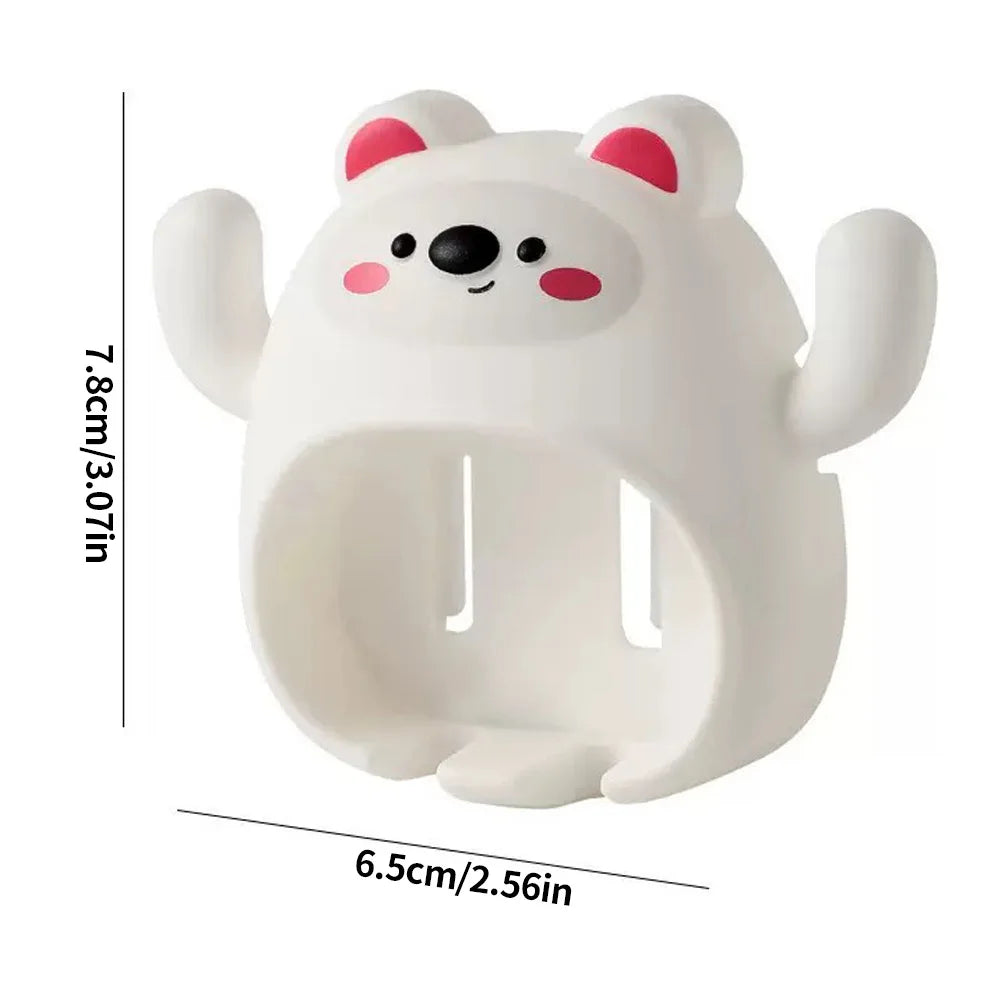 SWANS No-Drill Adhesive Toothbrush Holder – 1, 2 & 4 Slot Toothbrush Holder SWANS