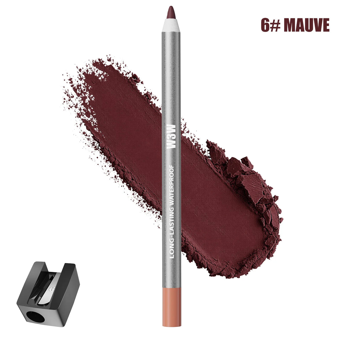 Waterproof Matte Lip Liner Pencil – Smudge-Proof Dual-Use Lip Liner Pencil SWANS 06