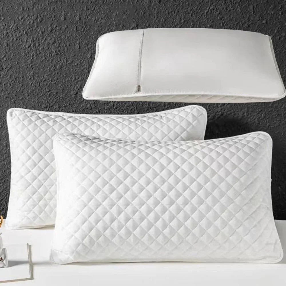 Waterproof Anti-Mite Pillowcase – Sweat-Proof Polyester Cover Protective Pillowcase SWANS White-With Zipper