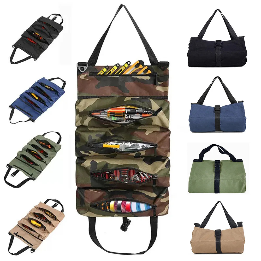 SWANS Heavy Duty Oxford Tool Bag – Large Capacity Organizer Tool Storage Bag SWANS