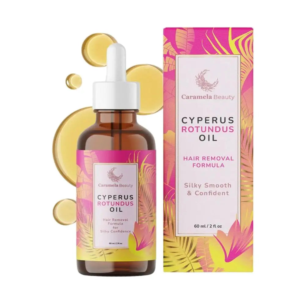 Cyperus Rotundus Hair Inhibitor Oil – Smooth & Moisturize Skin Hair Inhibitor Oil SWANS 60ml x 1