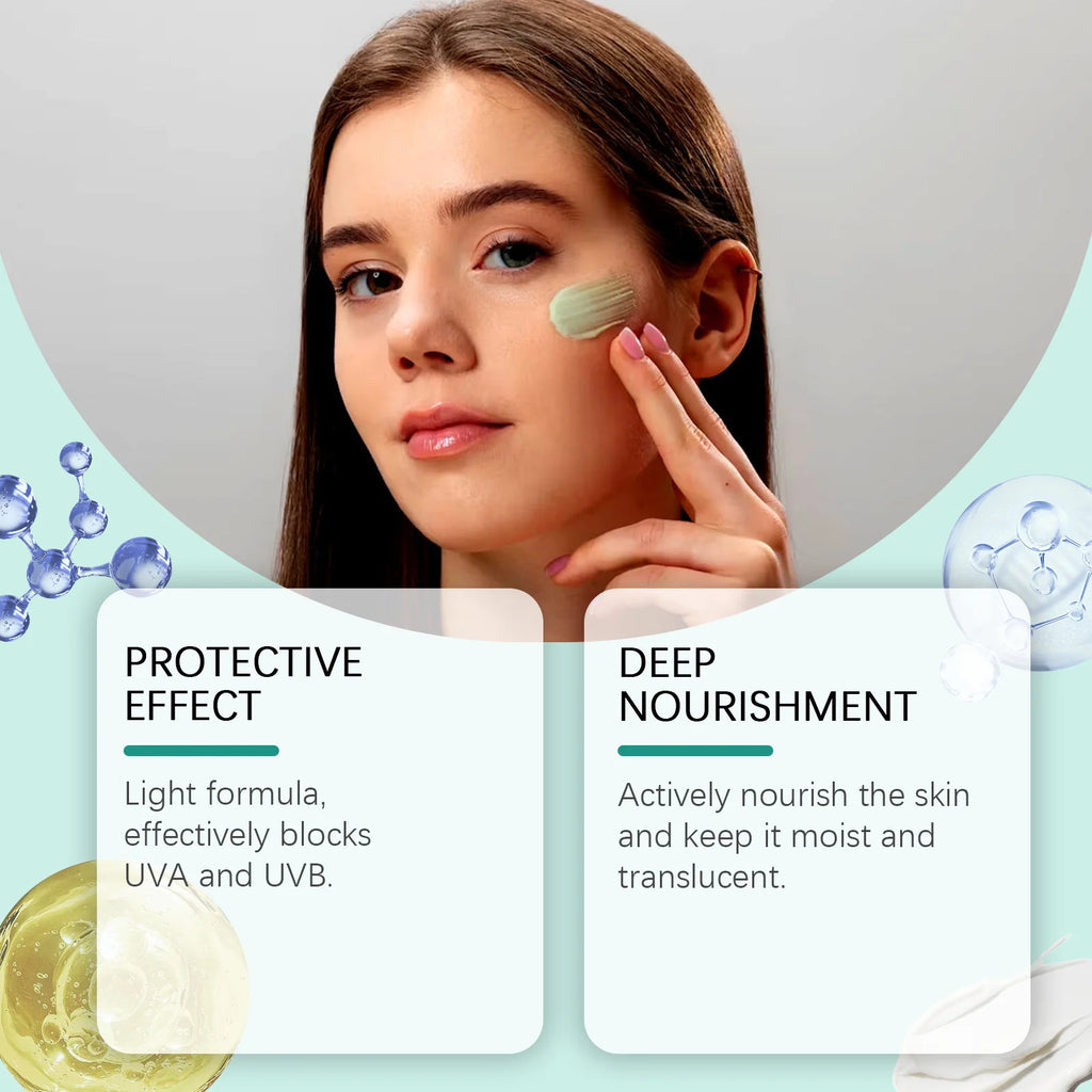 WEST MONTH SPF50 Sunscreen – Broad Spectrum UV Defense Cream Sunscreen Cream SWANS