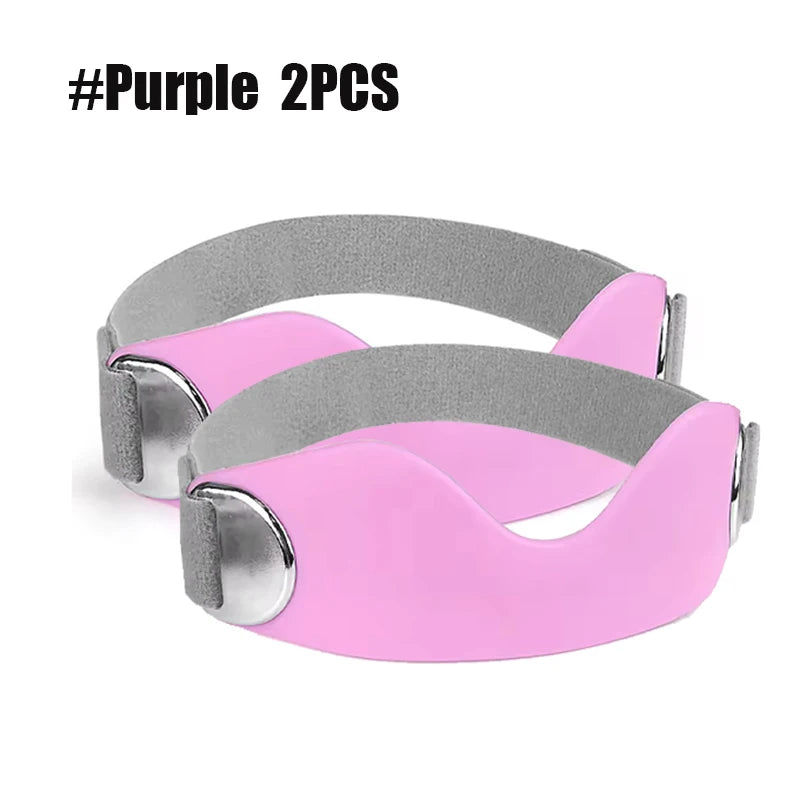 SWANS Patella Knee Strap – Silicone Support for Sports Patella Knee Strap SWANS Pink 2PCS