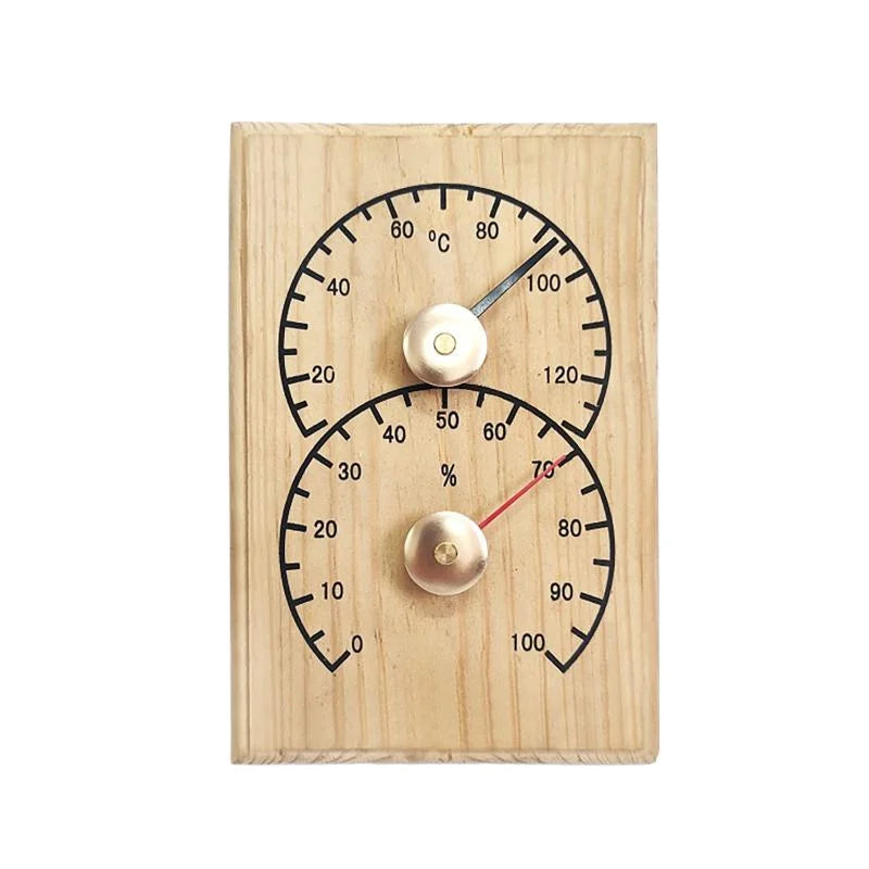 Sauna Thermometer Metal Replacement Accessory – 1/3 Pack Sauna Thermometer SWANS