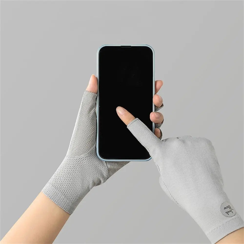 SWANS UV Sun Protection Gloves – Touchscreen Anti-Slip Unisex Sun Protection Gloves SWANS