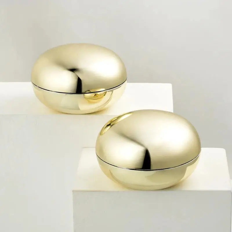 50g Gold Refillable Cosmetic Jar – BPA-Free Face Cream Container Cosmetic Jar SWANS