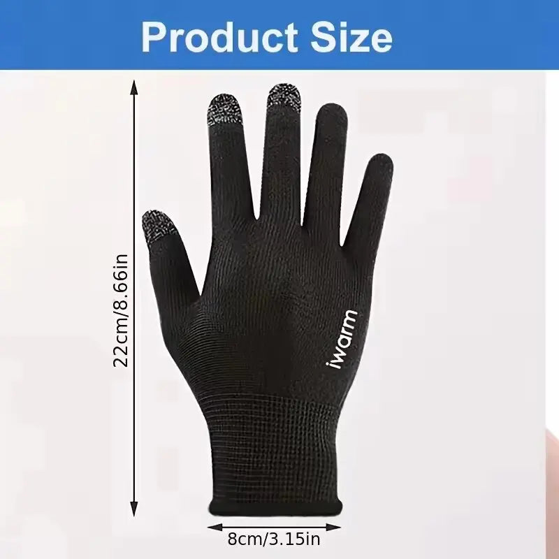 GAFASTWO UV Cycling Gloves – Non-Slip Touchscreen Full Finger Outdoor Sports Gloves SWANS