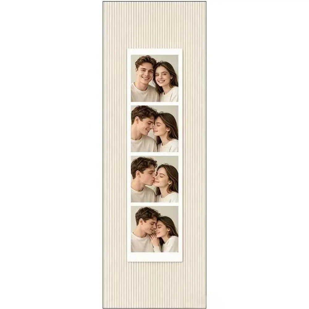 Vintage Wooden Photo Strip Frame – Mortise & Tenon with Hook Wooden Photo Frame SWANS Style4