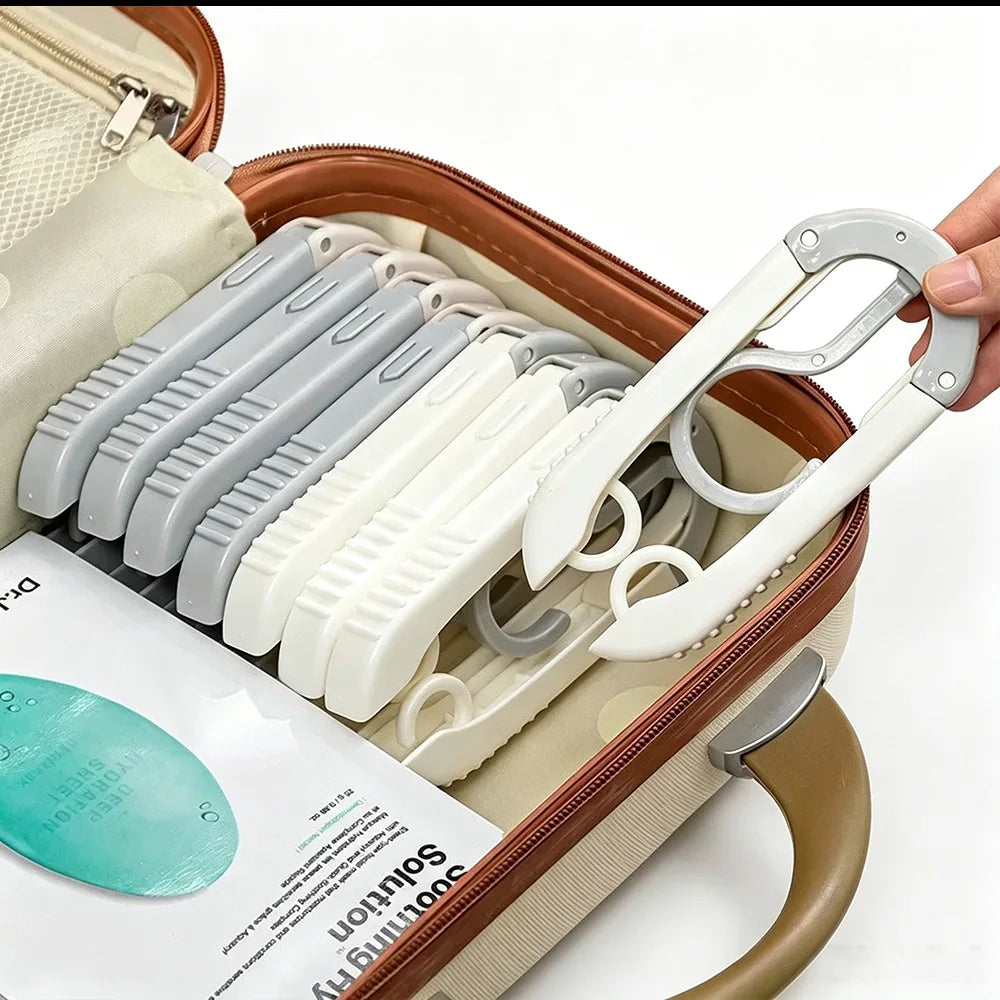 SWANS Portable Folding Travel Hanger – Collapsible Clothes Rack Folding Travel Hanger SWANS