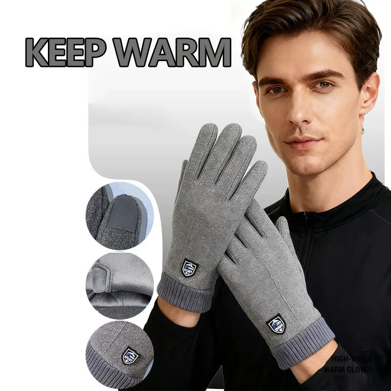 Winter Fleece Gloves – Waterproof Windproof Touch Screen Winter Sports Gloves SWANS