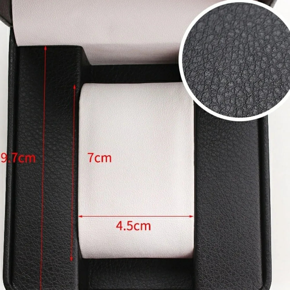 PU Leather Single Watch Box – Travel Display & Storage Case Watch Storage Box SWANS