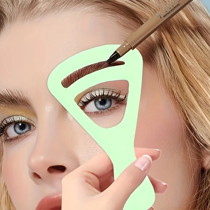 SWANS Reusable Eyebrow Stencils – 1/3/6 Piece Shaping Kit Eyebrow Stencil Set SWANS