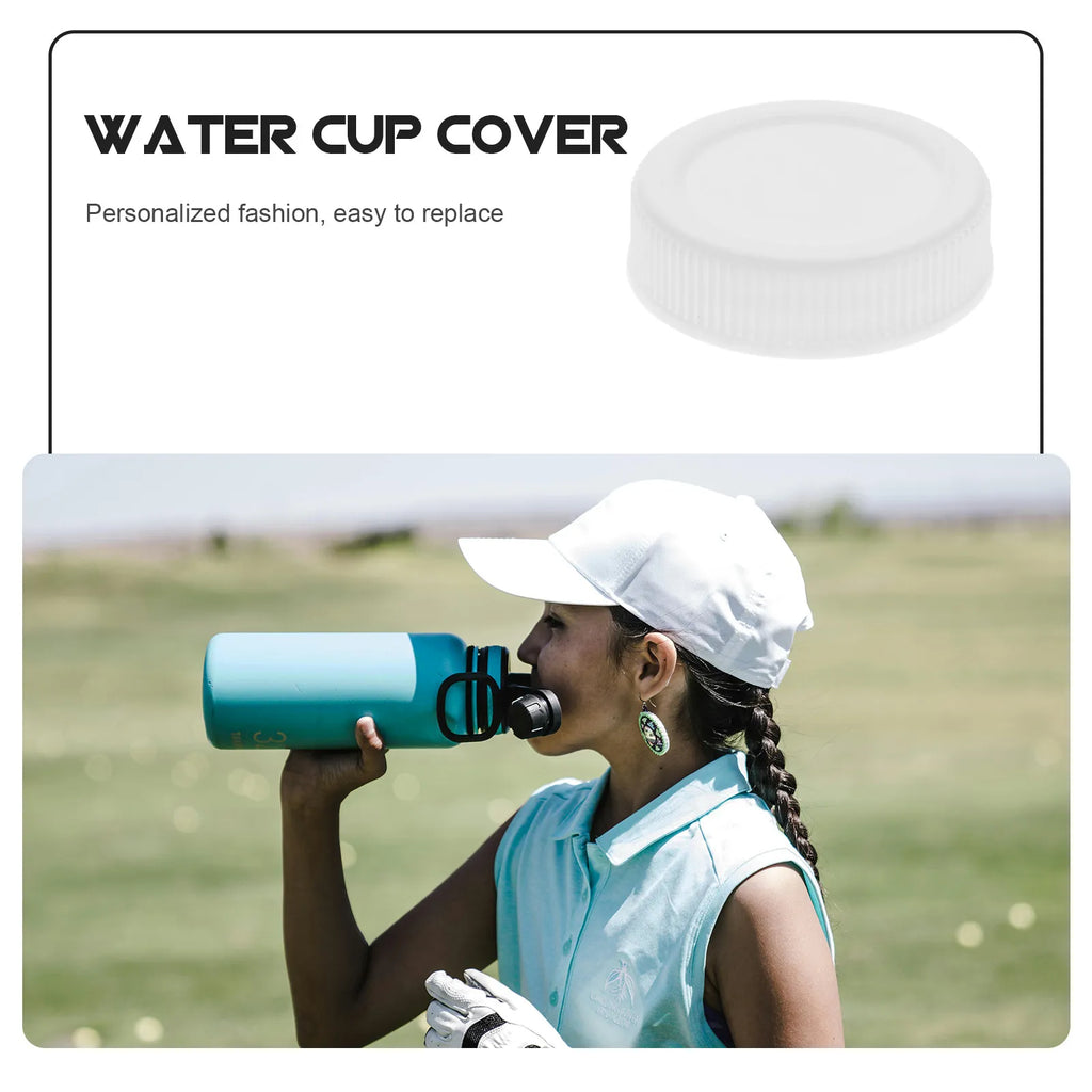 Replacement Water Bottle Lid – Spillproof Leakproof Reusable Cap Bottle Lid Replacement SWANS