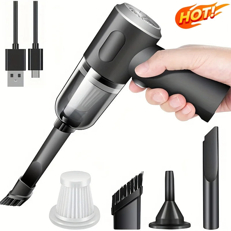 XMSJ Cordless Handheld Vacuum – Car, Home & Office Cleaner Handheld Vacuum Cleaner SWANS