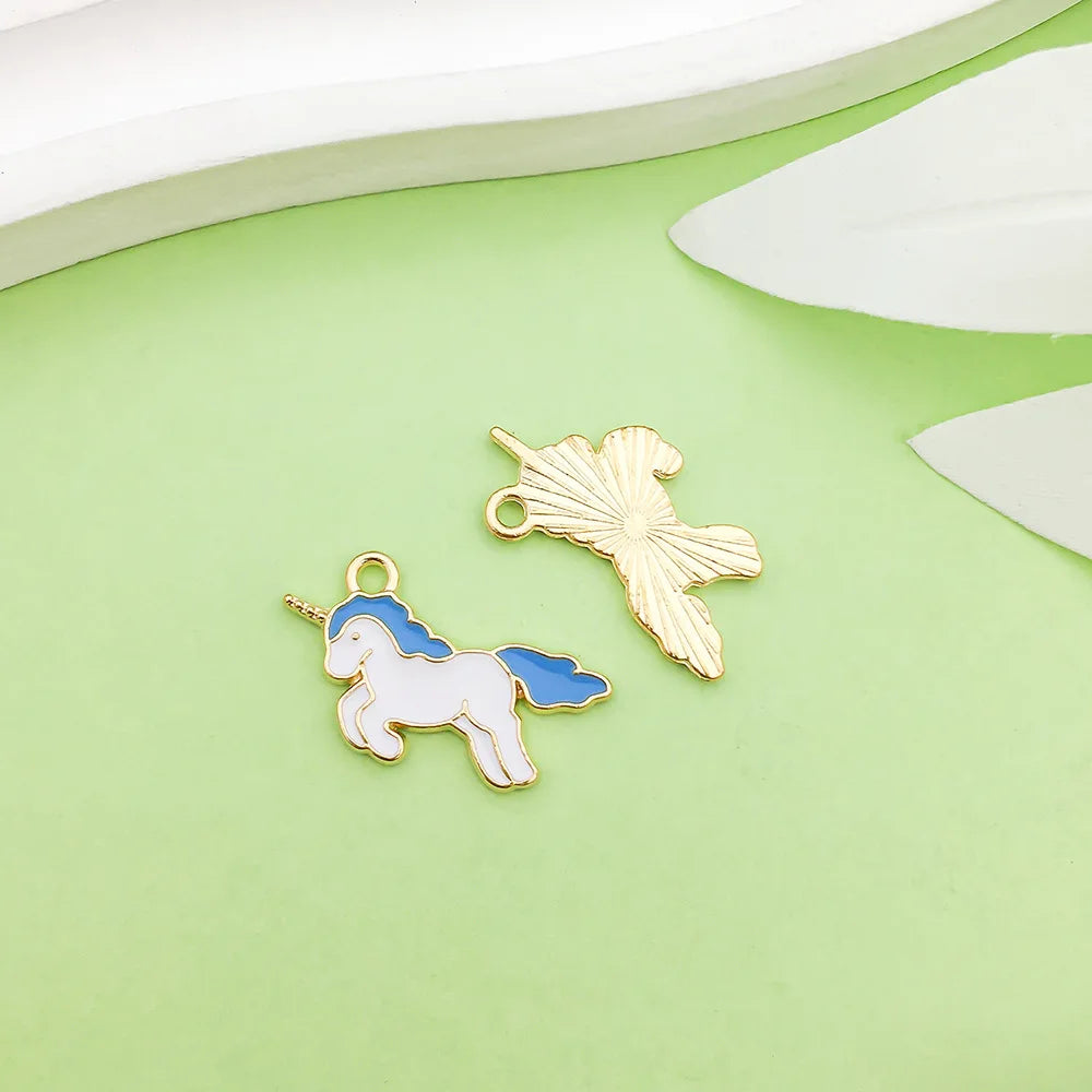 Cherry Blossom Alloy Charm Pendant for DIY Jewelry Making Jewelry Charm Pendant SWANS C