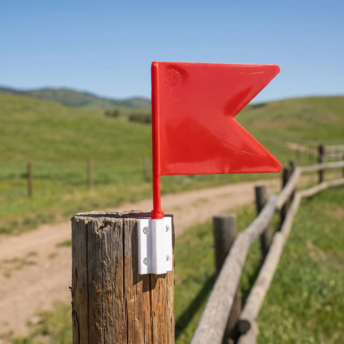 Horse Jumping Corner Flags – Red Equestrian Direction Markers Equestrian Training Flags SWANS