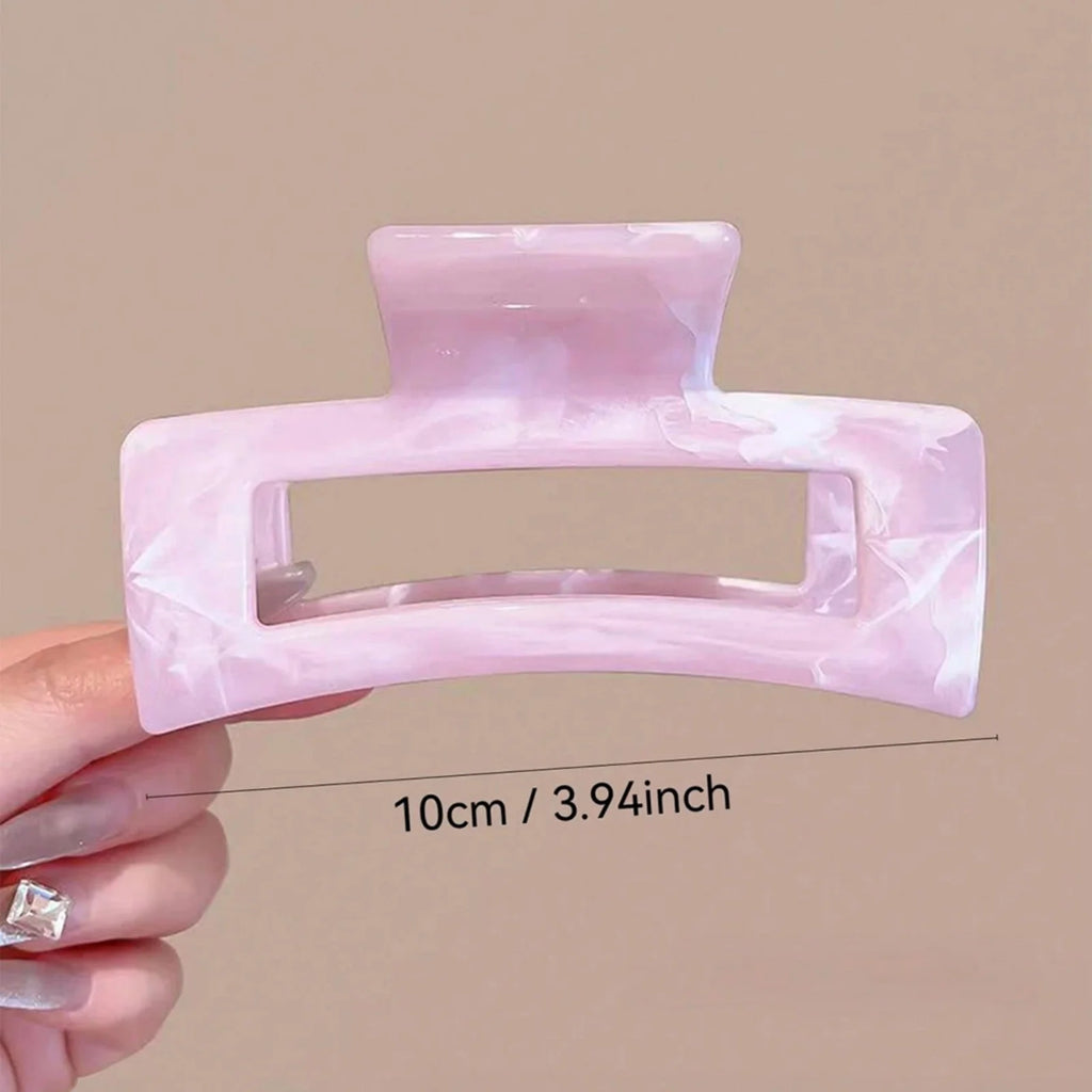 Translucent Hair Claw Clip for Thick Hair – Korean Style Hair Claw Clip SWANS
