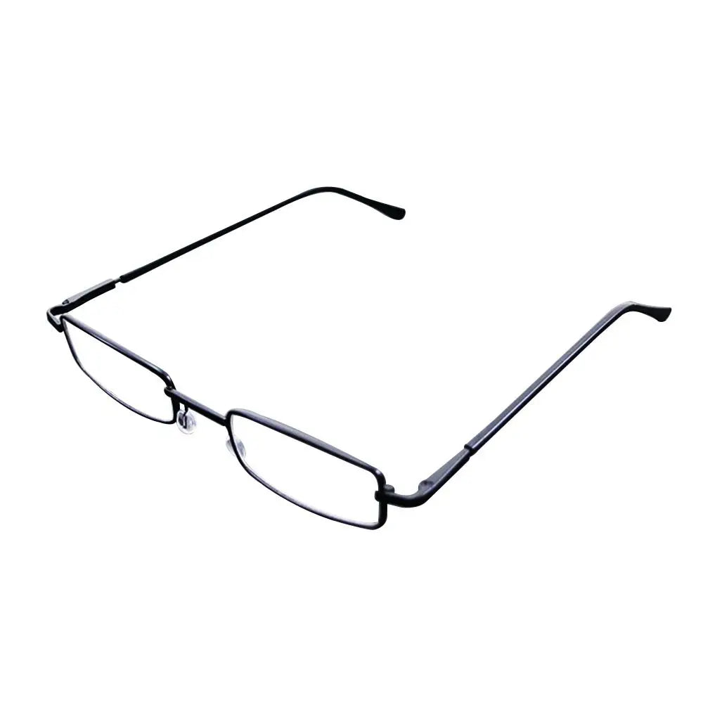 SWANS Vintage Ultralight Metal Reading Glasses | Square Unisex Reading Glasses SWANS Strength 100 Black