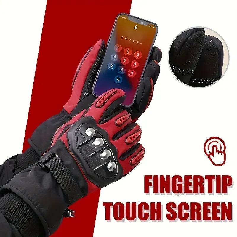 GAFASTWO Waterproof Windproof Winter Motorcycle Gloves Motorcycle Riding Gloves SWANS