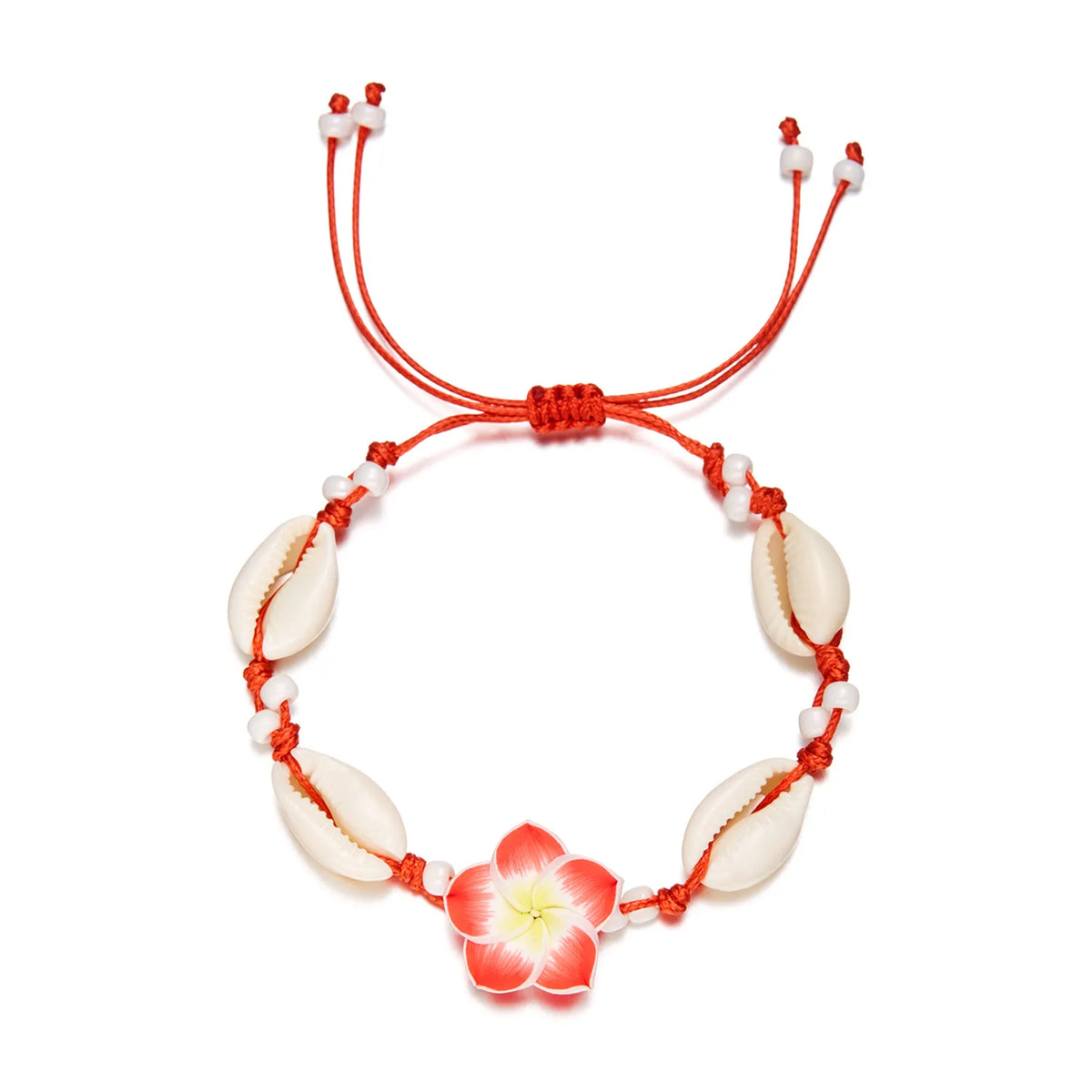 Tropical Flower Bracelet & Anklet – Bohemian Beach Jewelry Fashion Bracelet Anklet SWANS 5