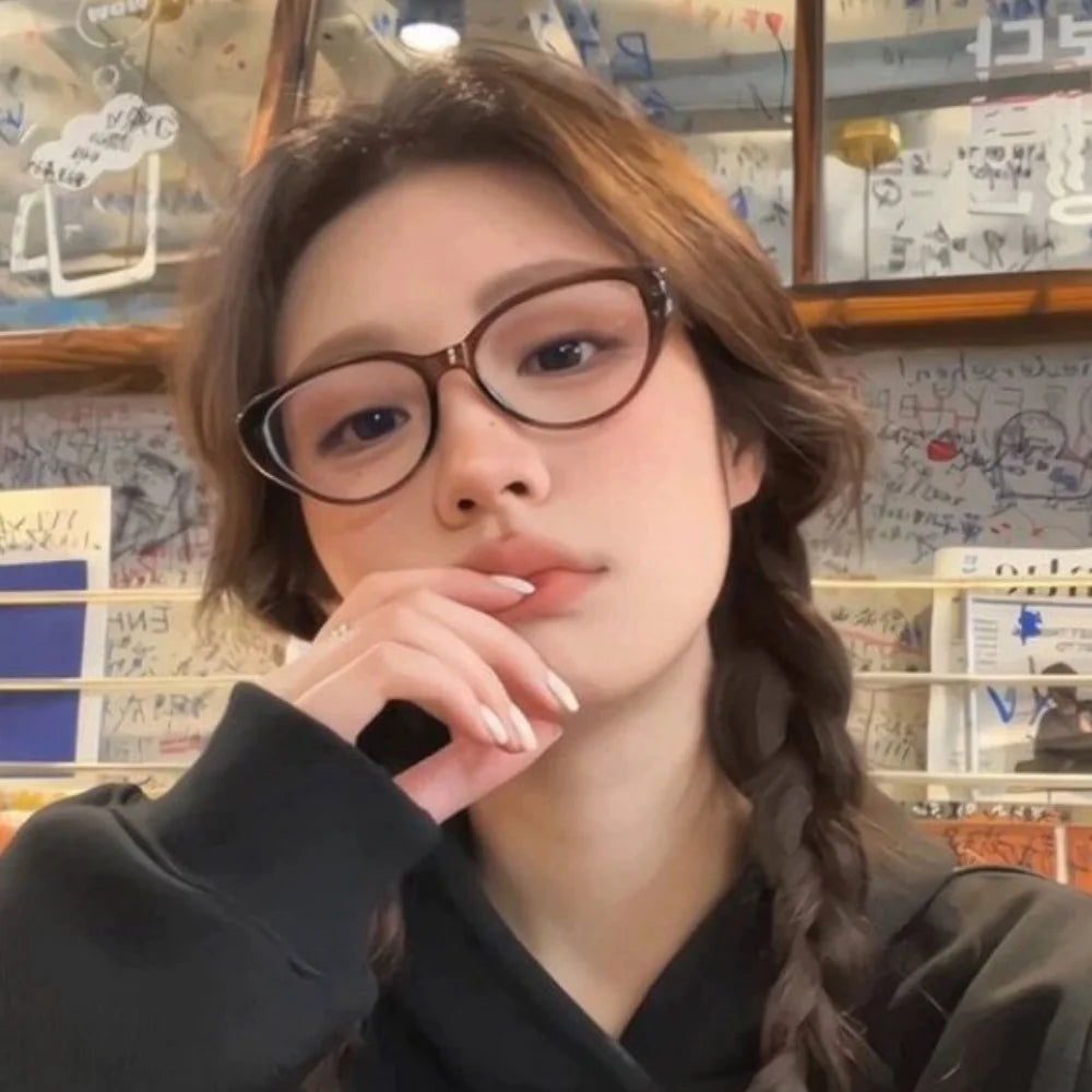 Cat's Eye Blue Light Blocking Glasses – Vintage Women's Frames Blue Light Glasses SWANS