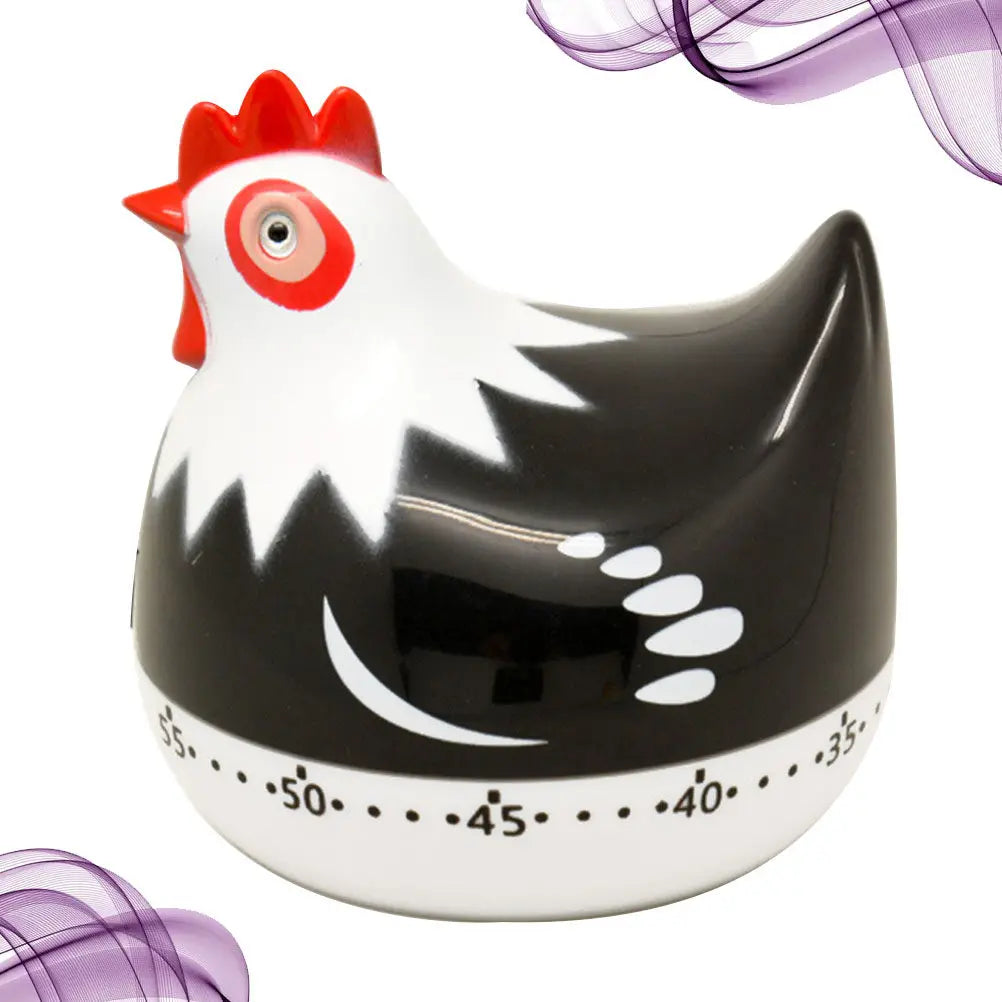 Mechanical Kitchen Timer – Novelty Hen Countdown Timer Mechanical Kitchen Timer SWANS