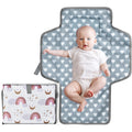 Waterproof Foldable Baby Changing Mat – Portable Diaper Pad Baby Changing Mat SWANS Beige