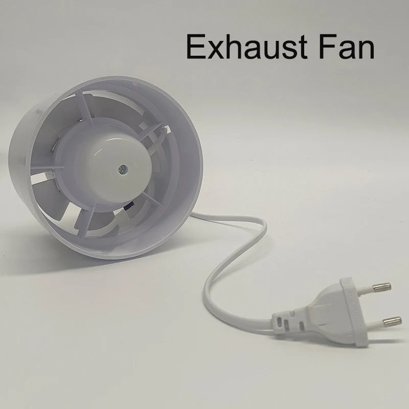 YTYIN Silent Extractor Fan 4/5" 220V – Bathroom Kitchen Vent Extractor Ventilator Fan SWANS