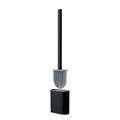 SWANS Flat Toilet Brush – Multi-Functional Bathroom Cleaner Toilet Cleaning Brush SWANS black 1pc