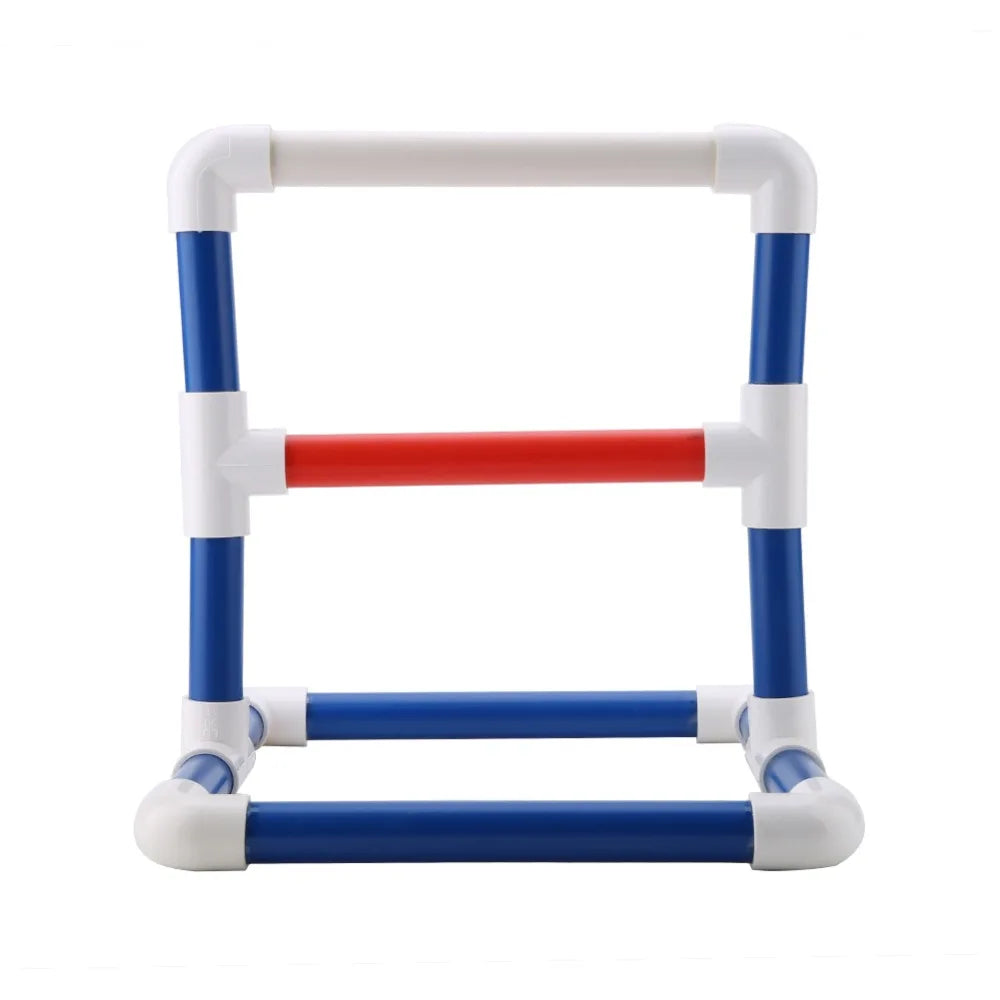 Tabletop Parrot Play Stand – PVC Bird Perch, Swing & Tray Bird Play Stand SWANS