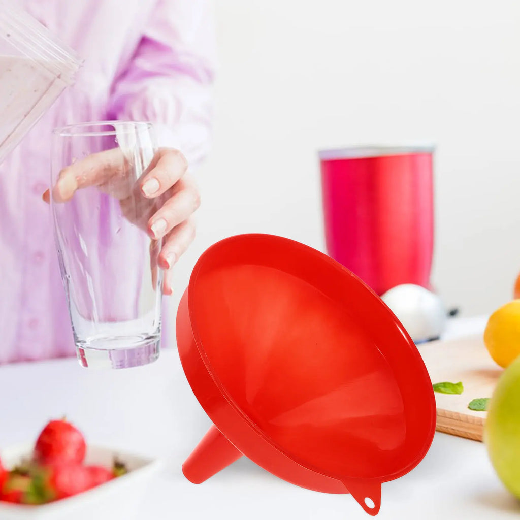 Wide Mouth Reusable Plastic Kitchen Funnel for Liquids & Dry Kitchen Funnel SWANS