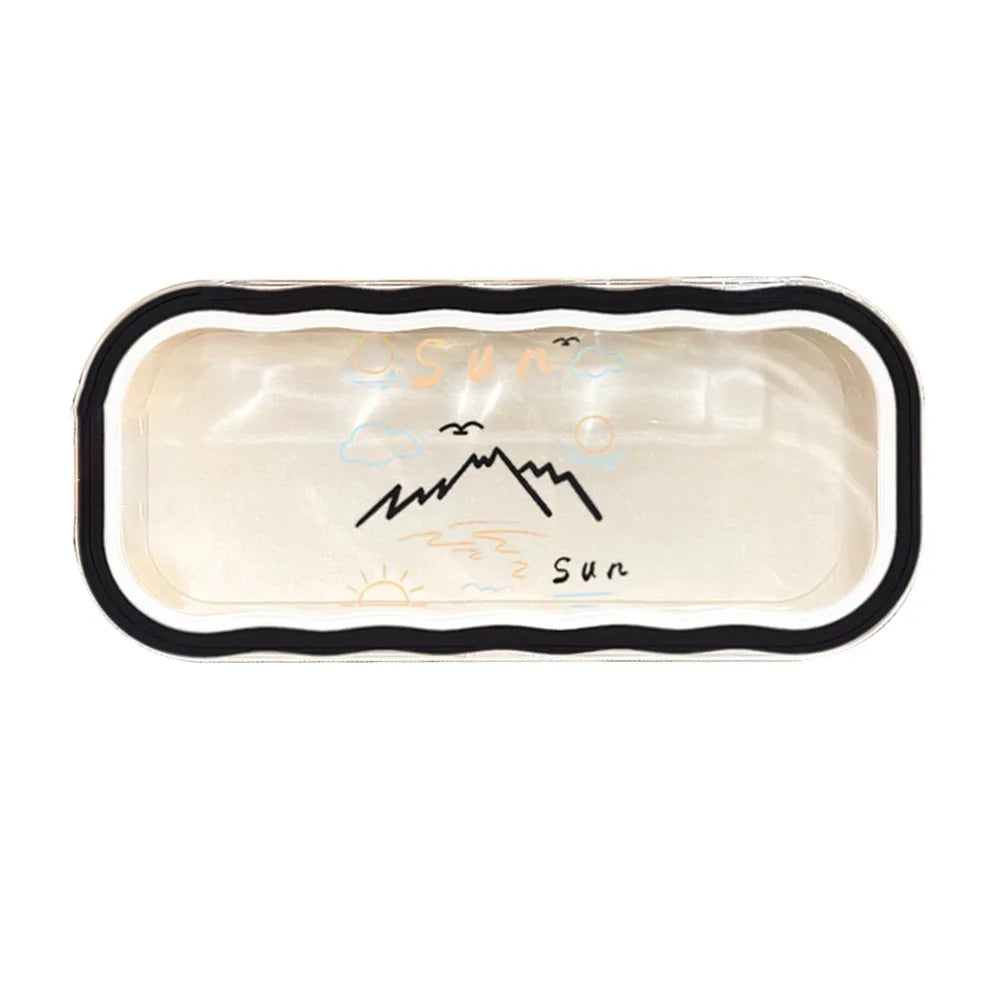 Transparent Plastic Glasses Case – Portable Sunglasses Storage Box Eyeglasses Case SWANS 4