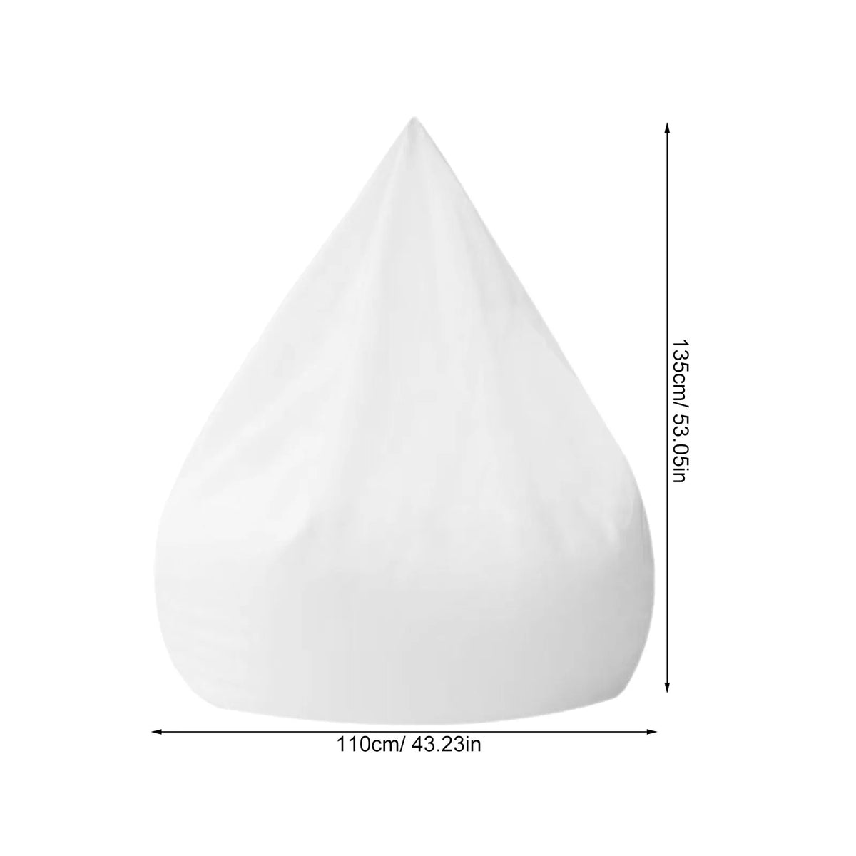 Large Mesh Bean Bag Inner Liner 53x43 – Breathable Replacement Bean Bag Liner SWANS