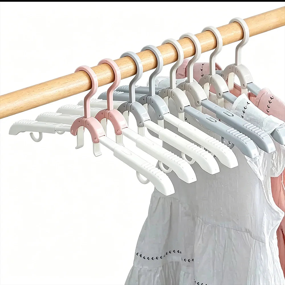 SWANS Portable Folding Travel Hanger – Collapsible Clothes Rack Folding Travel Hanger SWANS