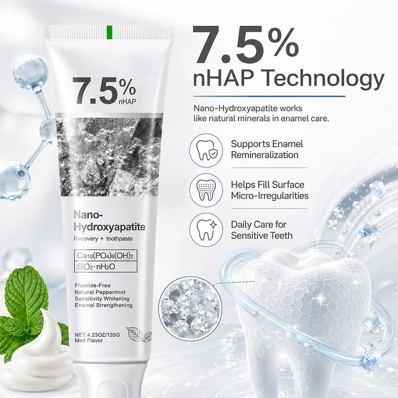 SWANS Hydroxyapatite Toothpaste – Whitening & Fresh Breath Whitening Toothpaste SWANS