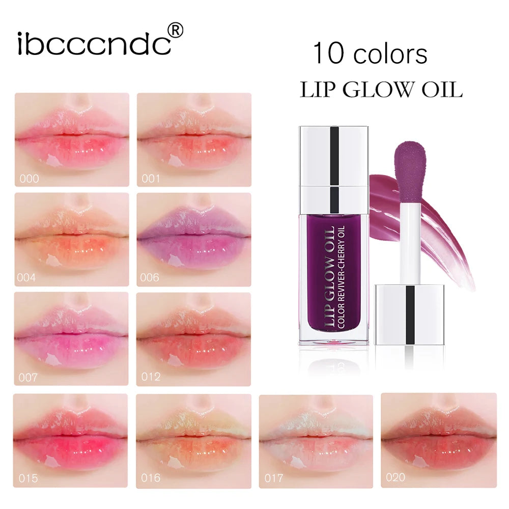 Lakerain Crystal Lip Oil – Hydrating Plumping Gloss 6ml Lip Oil Gloss SWANS