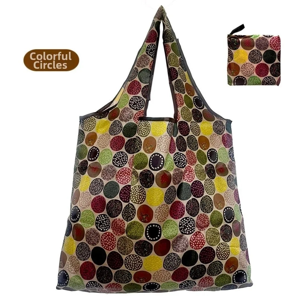 SWANS Large Foldable Reusable Shopping Bag – Heavy Duty Tote Reusable Shopping Bag SWANS 10