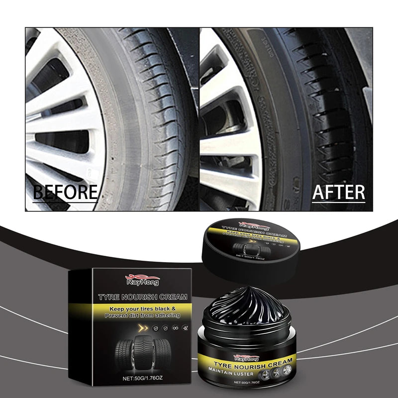 XMSJ Tire Renewal Wax – Long-Lasting Shine & UV Protection Tire Renewal Wax SWANS
