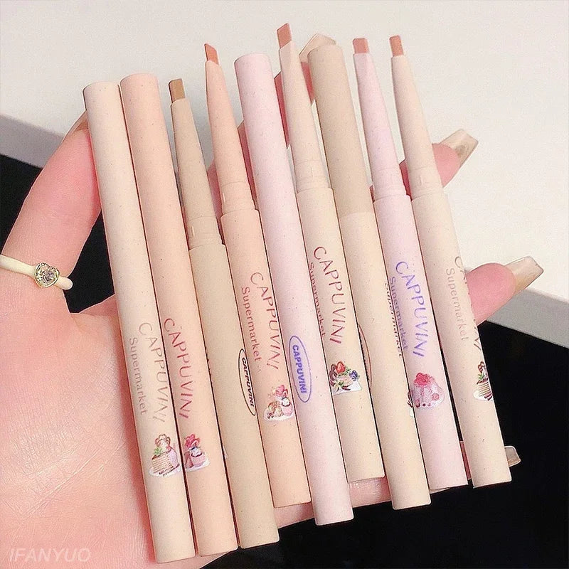 Velvet Matte Waterproof Lip Liner Pencil – 5 Nude Pink Shades Lip Liner Pencil SWANS