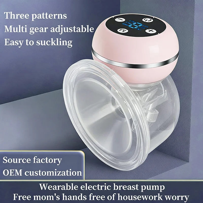 Wearable Hands-Free Electric Breast Pump – 3 Modes, BPA Free Electric Breast Pump SWANS