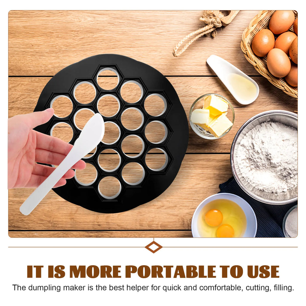 ROSENICE Pelmeni Dumpling Maker Mold Set – Multi-Hole Tool Dumpling Maker Mold SWANS